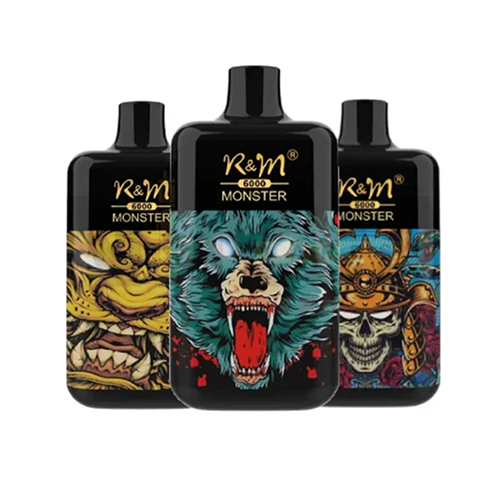 RandM Monster 6000 Puffs Box of 10