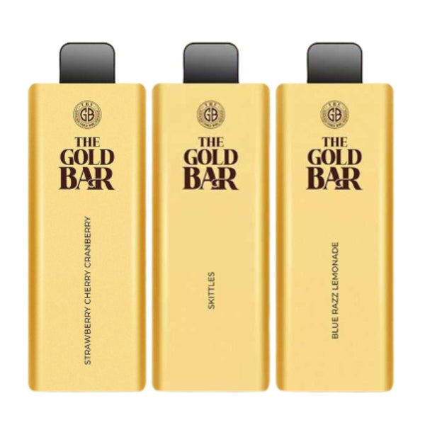 Gold Bar 4500 Puffs Disposable Vape Box of 10