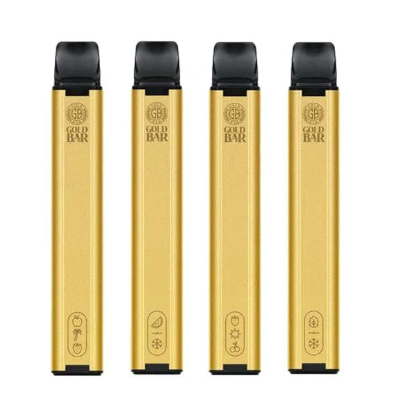 Gold Bar 600 Disposable Vape (Box of 10)