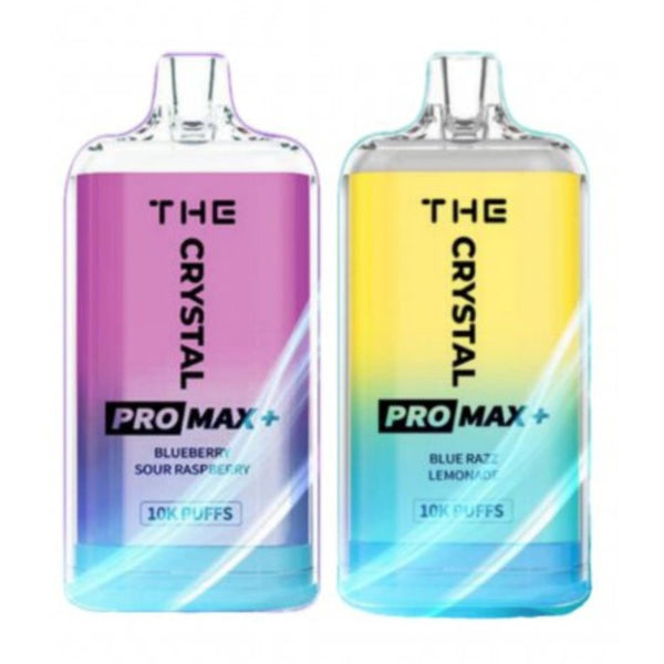 Crystal Pro Max+ 10000 0mg Nicotine Disposable Vape (Box of 10)